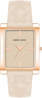 Часы Anne Klein Rectangular Leather 4134IVIV
