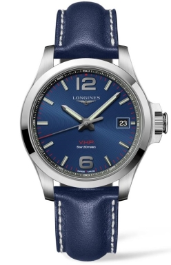 Часы Longines Conquest V.H.P. Quartz L3.716.4.96.7
