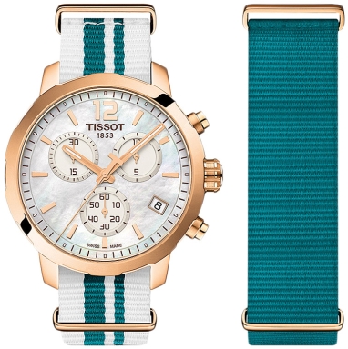 Часы Tissot Quickster Nato Chronograph T095.417.37.117.01