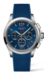 Часы Longines Conquest V.H.P. Quartz Chrono L3.717.4.96.9