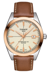 Часы Tissot Gentleman Powermatic 80 Silicium Solid 18K Gold Bezel T927.407.46.261.00