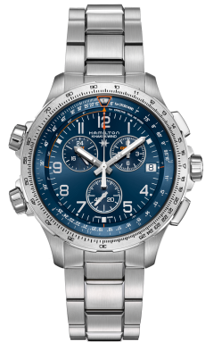 Часы Hamilton Khaki Aviation X-Wind GMT Chrono Quartz H77922141