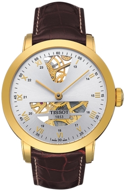 Часы Tissot Sculpture Line Mechanical 18K Gold T71.3.471.33