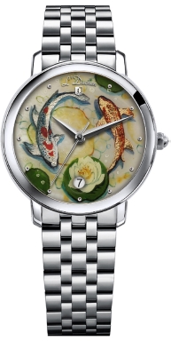 Часы L'Duchen Art Collection D 801.10 - Рыбы