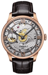 Часы Tissot Chemin Des Tourelles Squelette Mechanical T099.405.36.418.00