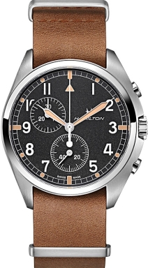 Часы Hamilton Khaki Aviation Pilot Pioneer Chrono Quartz H76522531