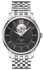 Часы Tissot Tradition Powermatic 80 Open Heart T063.907.11.058.00