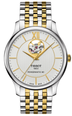 Часы Tissot Tradition Powermatic 80 Open Heart T063.907.22.038.00