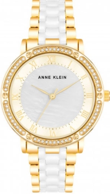 Часы Anne Klein Ceramic 3994WTGB
