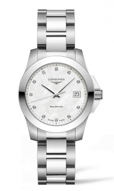 Часы Longines Conquest Quartz L3.377.4.87.6